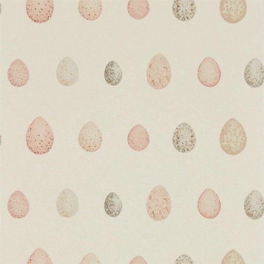 Sanderson DEBB216506 Embleton Bay Nest Egg Blush Pink - tapeta w jajka