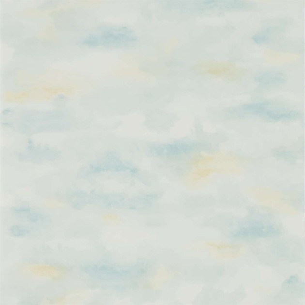 Sanderson DEBB216515 Embleton Bay Bamburgh Sky Estuary Blue - tapeta w chmury