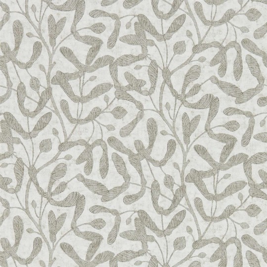 Sanderson DEBB216500 Embleton Bay Sycamore Trail Silver - tapeta z motywem klonu