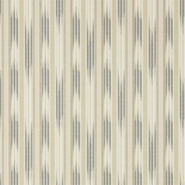 Sanderson DCPW216777 Caspian Ishi Dove - tapeta w pasy ikat