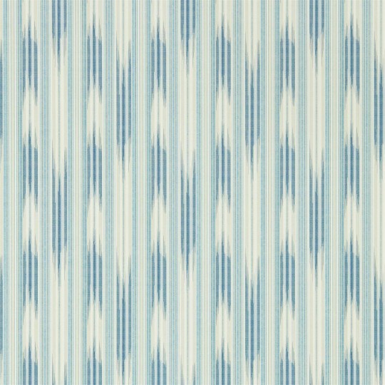 Sanderson DCPW216778 Caspian Ishi Indigo - tapeta w pasy ikat