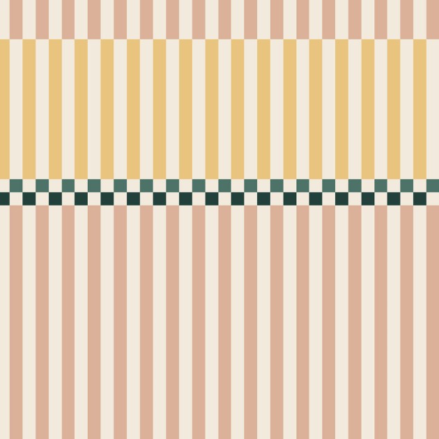 Dekornik DEKO.TAP.559 Stripes happy cherry pink and sunny yellow - tapeta w pasy