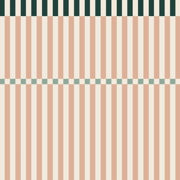Dekornik DEKO.TAP.558 Stripes happy cherry pink and green - tapeta w pasy