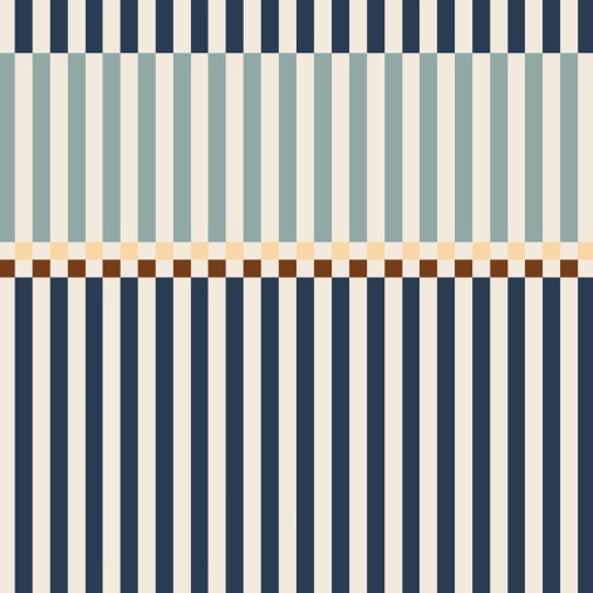Dekornik DEKO.TAP.556 Stripes happy 2 colours navy blue and mint - tapeta w pasy