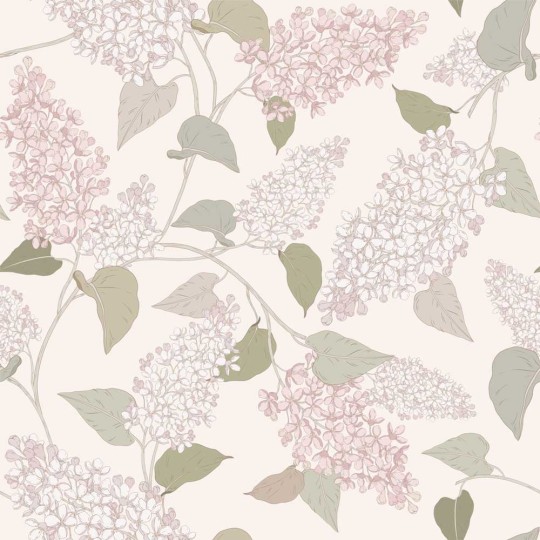Dekornik DEKO.TAP.353 Lilac Bush - tapeta w bzy
