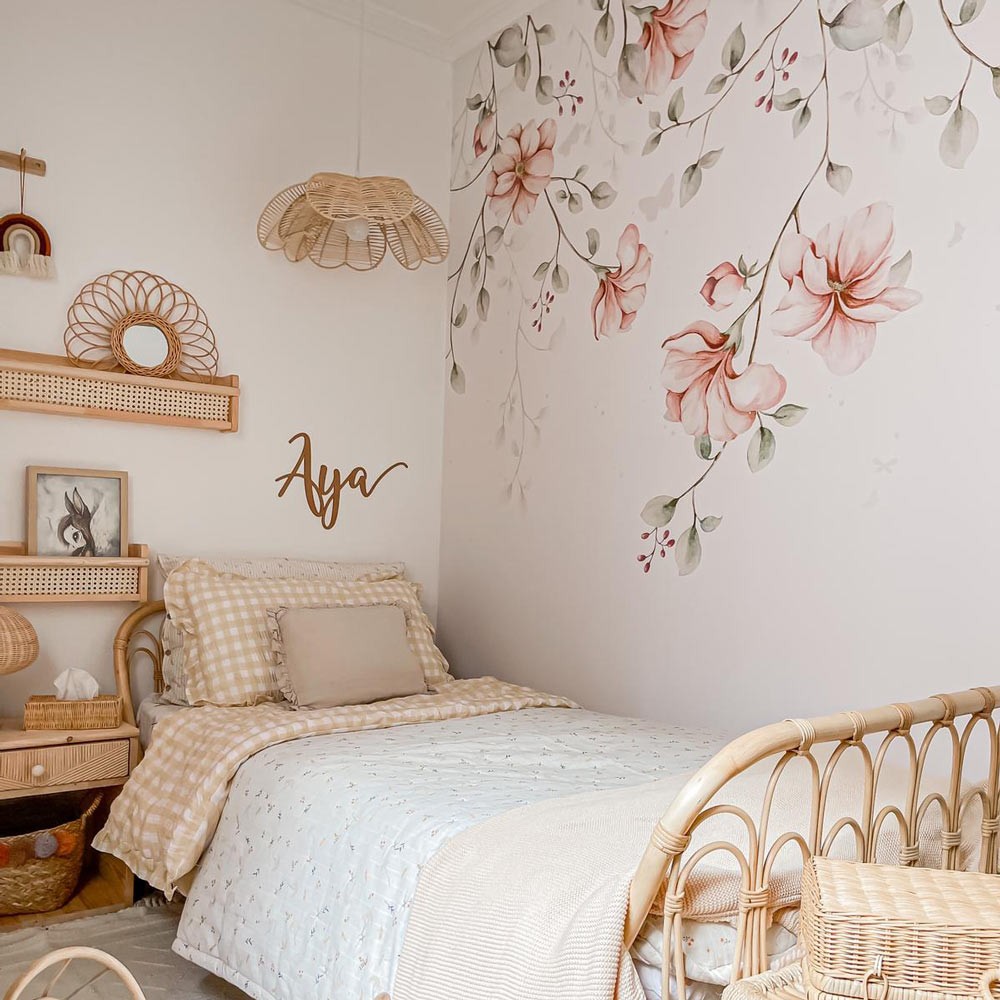 Dekornik DEKO.TAP.106_100 Paradise Garden Pastel Twigs - tapeta w kwiaty