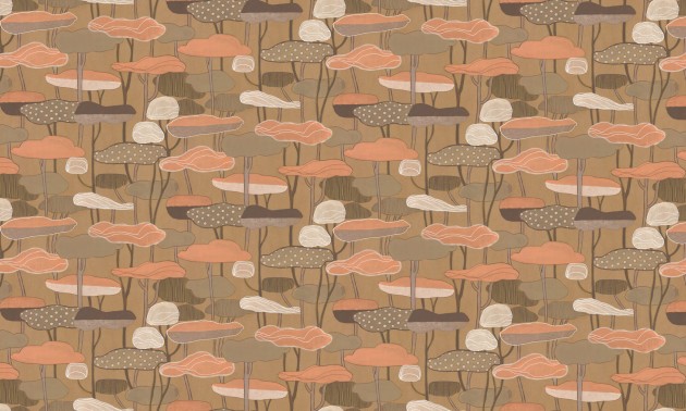 Wallpepper WP-180 B Pattern 2025 Campeggio toscano - mural dziecięcy w sosny śródziemnomorskie