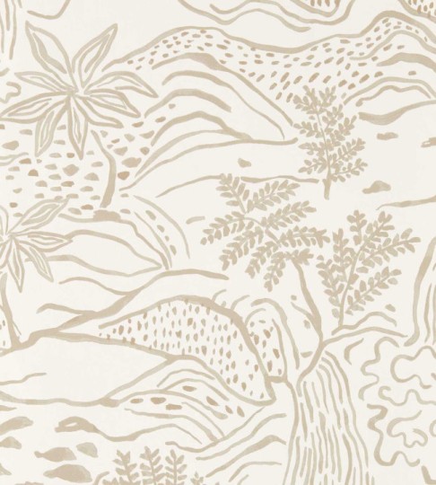 Scion NSCW113266 Oakham Falling Foss Linen - tapeta w krajobraz