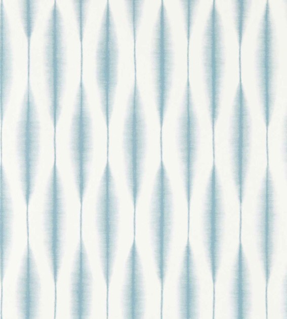 Scion NSCW113272 Oakham Kasuri Coast Blue - tapeta w pióra z efektem ikat