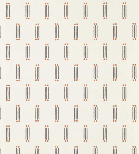 Scion NSCW113279 Oakham Matchsticks Slate - tapeta w kreski i kropki