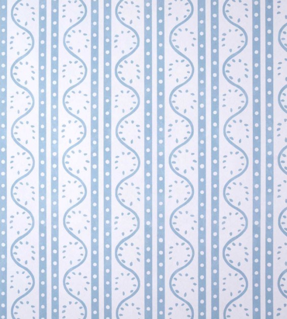 Scion NSCW113286 Oakham Split Pea Coast Blue - tapeta w pasy i fale