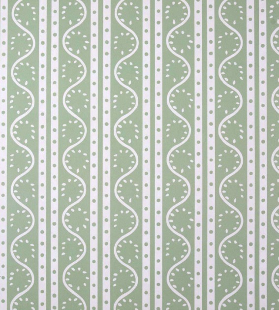 Scion NSCW113287 Oakham Split Pea Sage - tapeta w pasy i fale
