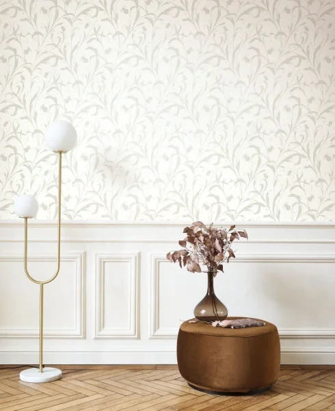 Casadeco 202000245 Elixir Opaline Beige Parchemin - tapeta w arabeskę