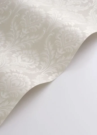 Casadeco 201981388 Elixir Hypnose Beige Parchemin - tapeta w adamaszek