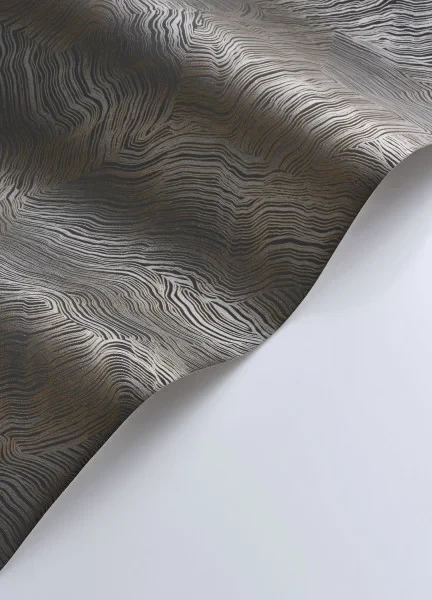 Casadeco 202029780 Elixir Infusion Noir - tapeta z efektem mory