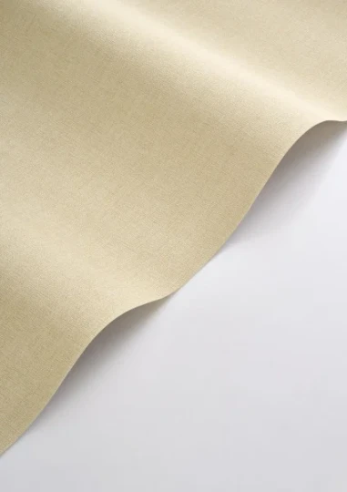 Casadeco 201171212 Rituel Caractere Beige Ficelle - tapeta jednolita imitująca len
