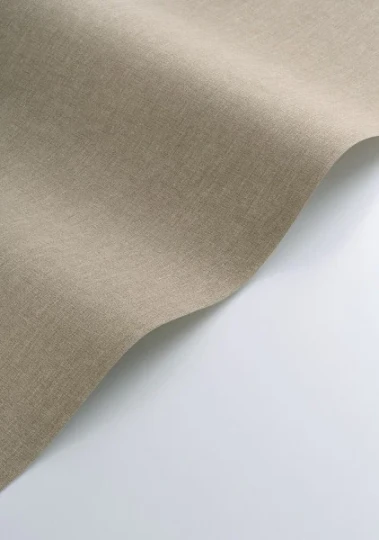Casadeco 201171505 Rituel Caractere Taupe - tapeta jednolita imitująca len