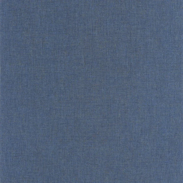 Casadeco 201176446 Rituel Caractere Bleu Outremer - tapeta jednolita imitująca len