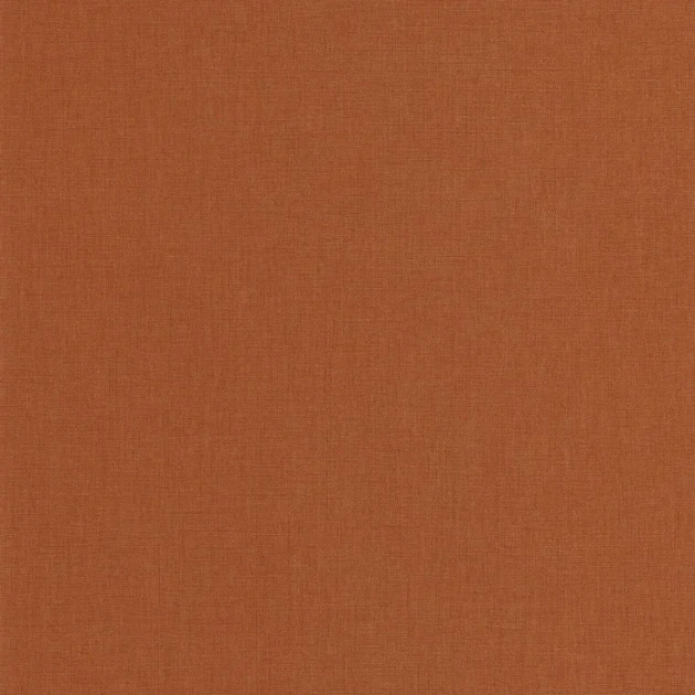 Casadeco 201173553 Rituel Caractere Rouille - tapeta jednolita imitująca len