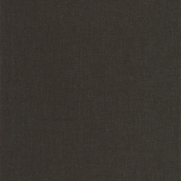 Casadeco 201179779 Rituel Caractere Noir Reglisse - tapeta jednolita imitująca len