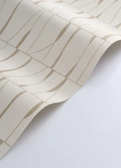 Casadeco 201932248 Rituel Otavia Beige Sable - tapeta z graficznym wzorem