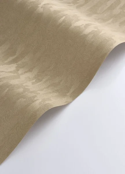 Casadeco 201971433 Rituel Arole Beige Raphia - tapeta w organiczny wzór