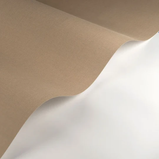 Casadeco 200562333 So Color 6 Smith Cappuccino - tapeta jednolita imitująca tkaninę