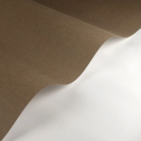 Casadeco 200562867 So Color 6 Smith Cacao - tapeta jednolita imitująca tkaninę