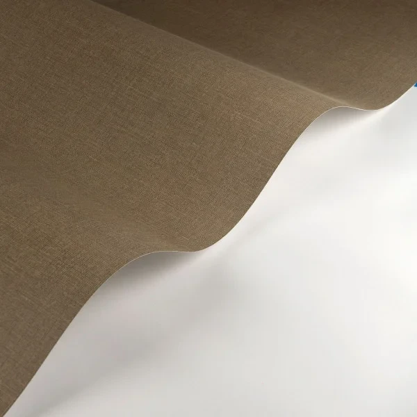 Casadeco 200562700 So Color 6 Smith Tabac - tapeta jednolita imitująca tkaninę