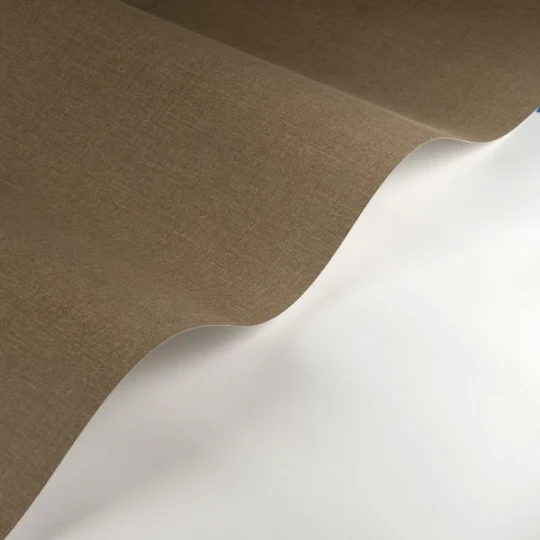 Casadeco 200562700 So Color 6 Smith Tabac - tapeta jednolita imitująca tkaninę
