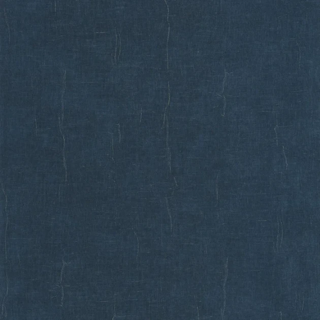 Casadeco 200256808 So Color 6 Etamine Bleu Encre - tapeta jednolita imitująca tkaninę