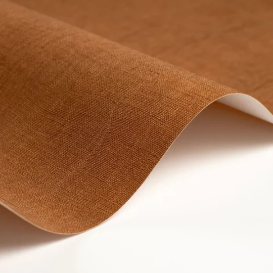 Casadeco 200252707 So Color 6 Etamine Caramel - tapeta jednolita imitująca tkaninę