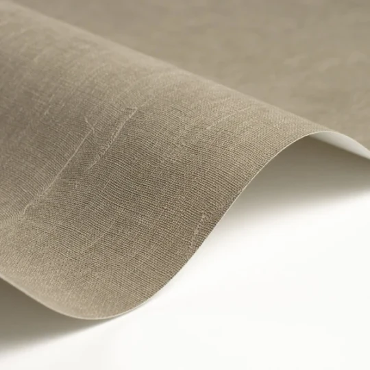 Casadeco 200259669 So Color 6 Etamine Gris Etain - tapeta jednolita imitująca tkaninę