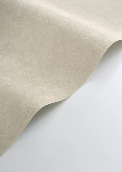 Casadeco 201491414 So Color 6 Côte d'opale Beige Sable - tapeta jednolita w fale
