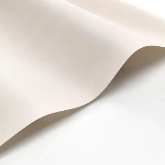 Casadeco 82381212 So Color 6 Florescence Kiosque Beige Plume - tapeta jednolita