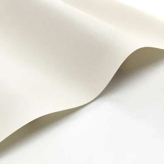 Casadeco 82381030 So Color 6 Florescence Kiosque Creme - tapeta jednolita