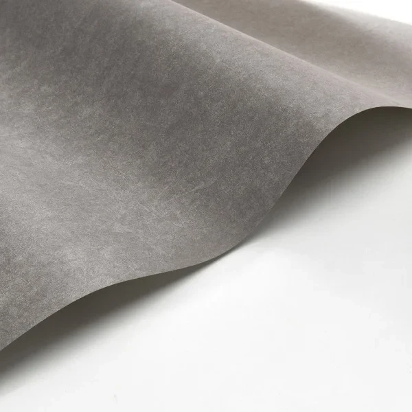 Casadeco 82389876 So Color 6 Florescence Kiosque Gris Carbone - tapeta jednolita