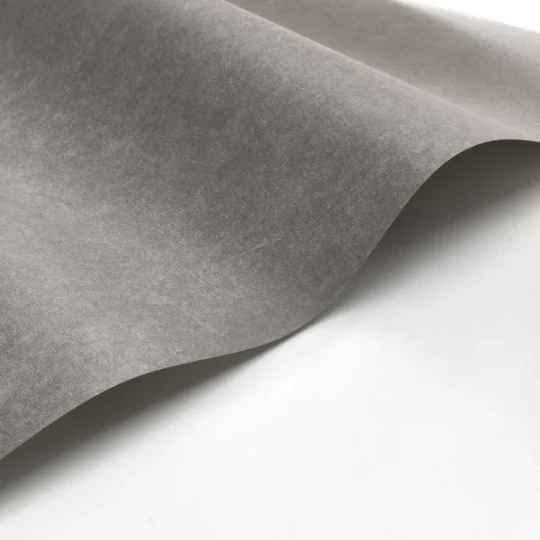 Casadeco 82389876 So Color 6 Florescence Kiosque Gris Carbone - tapeta jednolita