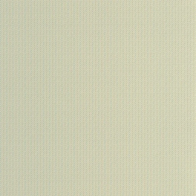 Casadeco 200537122 So Color 6 Owen Vert Amande - tapeta imitująca tkaninę w jodełkę