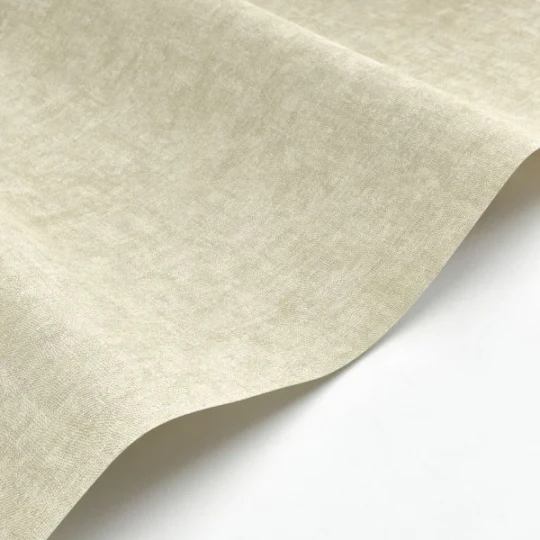 Casadeco 88707181 So Color 6 Empreinte Vert Lichen - tapeta jednolita imitująca włókno