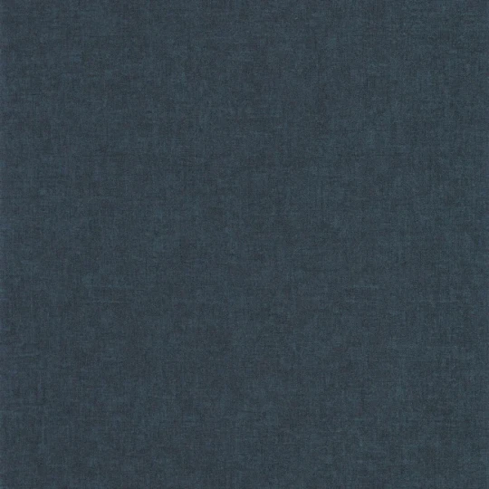 Casadeco 88706621 So Color 6 Empreinte Bleu Encre - tapeta jednolita imitująca włókno
