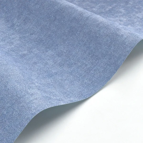 Casadeco 88706503 So Color 6 Empreinte Bleu Mediterranee - tapeta jednolita imitująca włókno