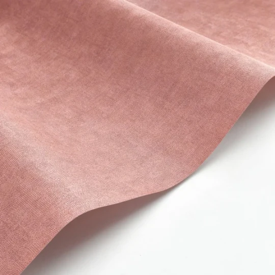 Casadeco 88704790 So Color 6 Empreinte Rose Blush - tapeta jednolita imitująca włókno