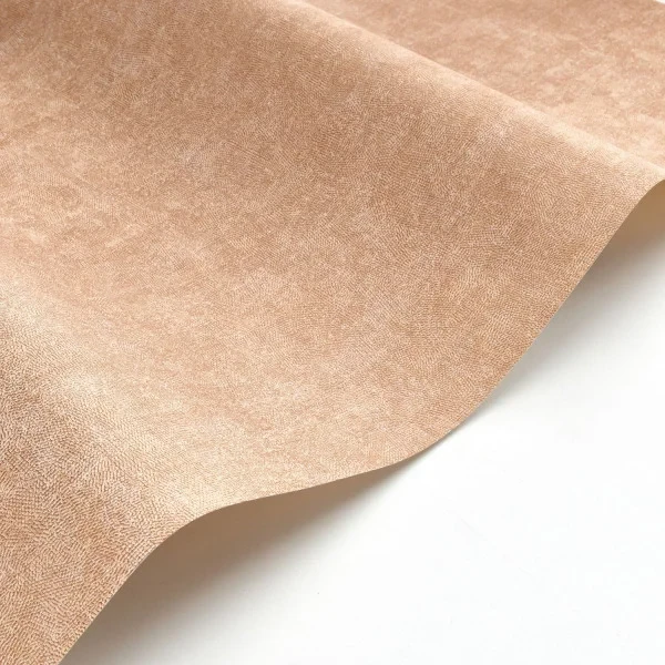 Casadeco 88702597 So Color 6 Empreinte Caramel - tapeta jednolita imitująca włókno