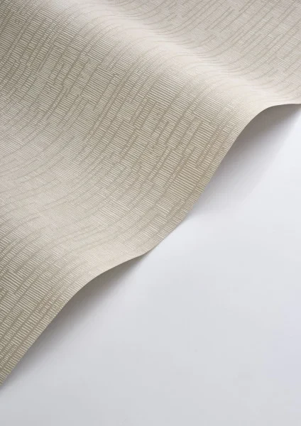 Casadeco 87441392 So Color 6 Capri Beige Ficelle - tapeta w prążki
