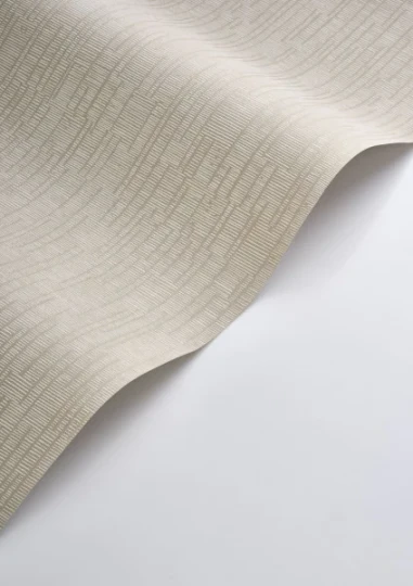 Casadeco 87441392 So Color 6 Capri Beige Ficelle - tapeta w prążki