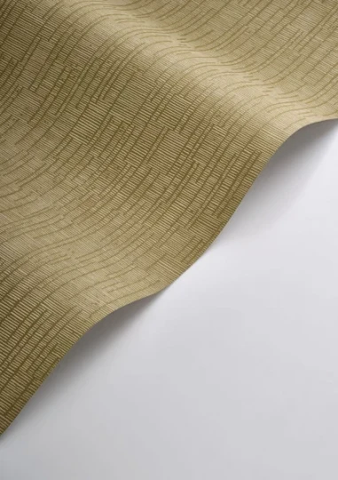 Casadeco 87447584 So Color 6 Capri Vert Olive - tapeta w prążki