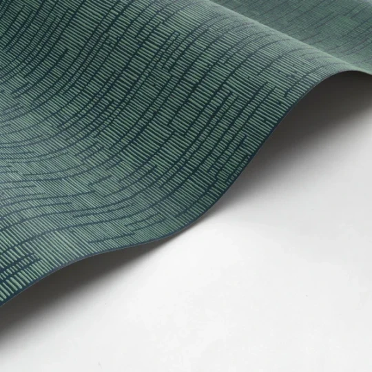 Casadeco 87447759 So Color 6 Capri Lagon - tapeta w prążki