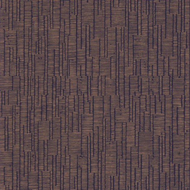 Casadeco 87443232 So Color 6 Capri Terre Cuite - tapeta w prążki