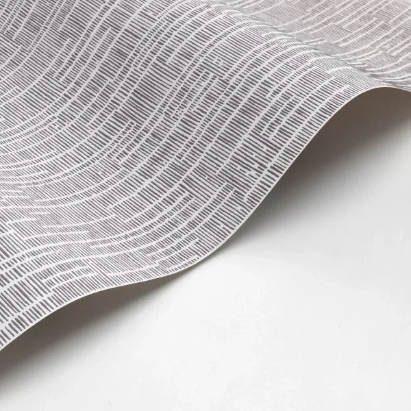 Casadeco 87449901 So Color 6 Capri Reglisse - tapeta w prążki